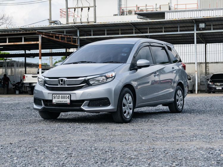 Honda Mobilio 2019 1.5 S Utility-car เบนซิน ไม่ติดแก๊ส เกียร์อัตโนมัติ เงิน