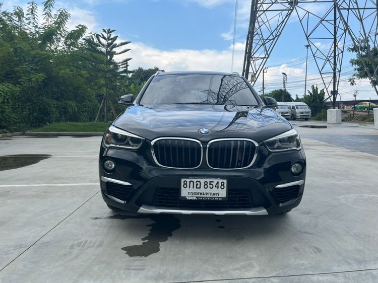 BMW X1 2019 1.5 sDrive18i xLine Utility-car เบนซิน ไม่ติดแก๊ส เกียร์อัตโนมัติ ดำ