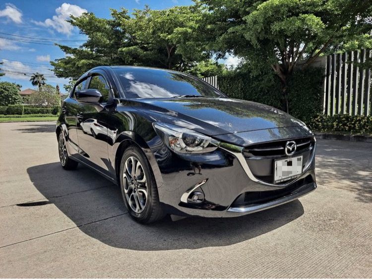 Mazda Mazda 2 2018 1.5 XD Sports High Plus Sedan ดีเซล ไม่ติดแก๊ส เกียร์อัตโนมัติ ดำ