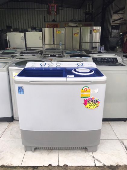 ขายเครื่องซักผ้ามือสองยี่ห้อซัมซุง ราคาทุถูก 3990 บาทรับประกันหลังการขายเจ็ดเดือนค่ะ รูปที่ 2