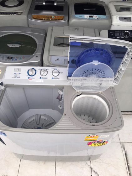 ขายเครื่องซักผ้ามือสองยี่ห้อซัมซุง ราคาทุถูก 3990 บาทรับประกันหลังการขายเจ็ดเดือนค่ะ รูปที่ 8