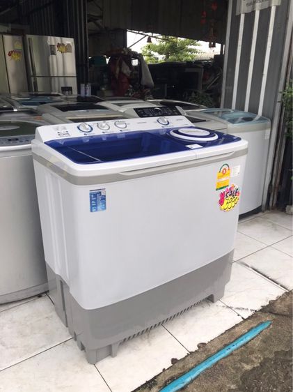 ขายเครื่องซักผ้ามือสองยี่ห้อซัมซุง ราคาทุถูก 3990 บาทรับประกันหลังการขายเจ็ดเดือนค่ะ รูปที่ 4