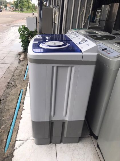 ขายเครื่องซักผ้ามือสองยี่ห้อซัมซุง ราคาทุถูก 3990 บาทรับประกันหลังการขายเจ็ดเดือนค่ะ รูปที่ 6