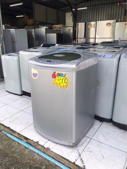 ขายเครื่องซักผ้ามือสองยี่ห้อแอลจีขนาด 11 กิโลราคาทุถูก 2990 บาทรับประกันหลังการขายเจ็ดเดือนค่ะ รูปที่ 4