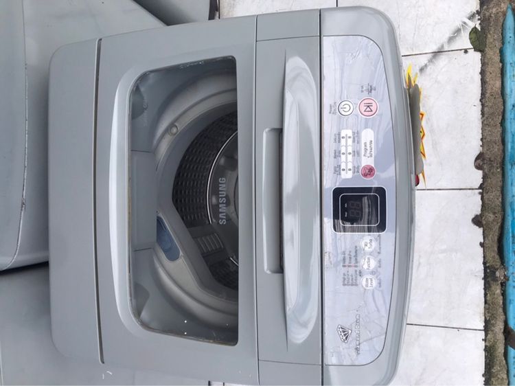 ขายเครื่องซักผ้ามือสองยี่ห้อซัมซุงขนาด 7.5 กิโลราคาทุถูก 2990 บาทรับประกันหลังการขายเจ็ดเดือนค่ะ รูปที่ 7