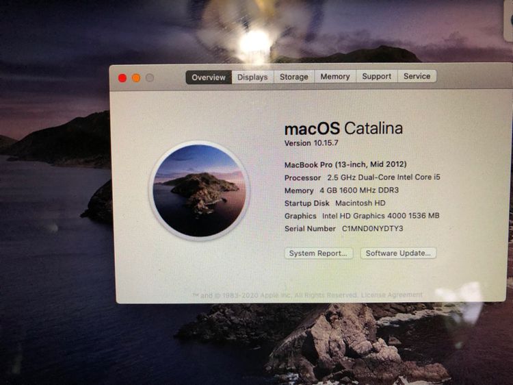 Macbook Pro (Mid 2012) 13 inch รูปที่ 3