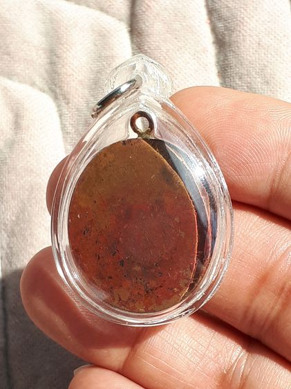 พระปิดตา หลวงพ่อแก้ว วัดเครือวัลย์ เนื้อทองแดงเถื่อน หลังเรียบ หูเชื่อม จารมือทั้งหน้า หลัง ปี 2470 ผิวสองสี สวยมาก เก่า แท้ แปลก หายาก เลี่ รูปที่ 5