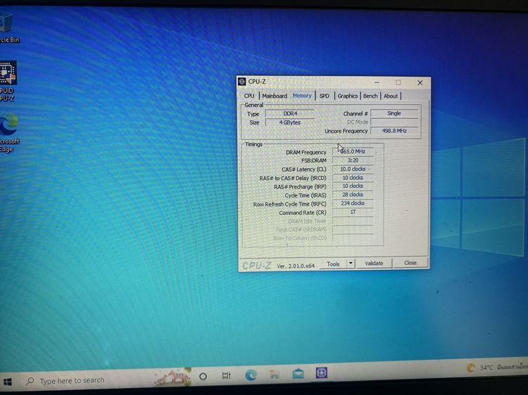 notebook CPU i5 Gen8 ใส่ SSD  128GB ให้แล้ว แบตอยู่ได้2 ชั่วโมง  รูปที่ 9