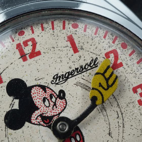 Rare vintage  Ingersoll Mickey Mouse made in USA ปี 1940s รูปที่ 6