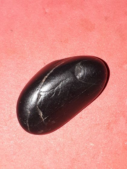 หมอนนกกระเต็น เป็นหิน แข็ง สีดำมัน ขนาดกำลังสวย สวยสมบูรณ์ แท้ หายาก  หมอนนกกระเต็น สุดยอดของทนสิทธิ์ ที่ครูบาอาจารย์หรือนายพรานโบราณกล่าวกั รูปที่ 4