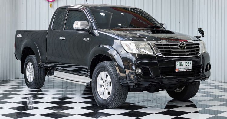 Toyota Hilux Vigo 2014 2.5 E Pickup ดีเซล เกียร์ธรรมดา ดำ