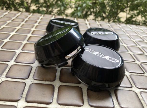 ฝาดุมล้อ RAYS หน้ากว้าง 60 มิล ขาในกว้าง 57 มิล มีสีเงิน และ สีดำ รูปที่ 5