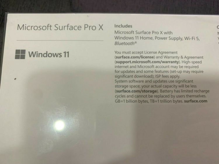 Microsoft Surface Pro X SQ1 16 256 Platinum 13