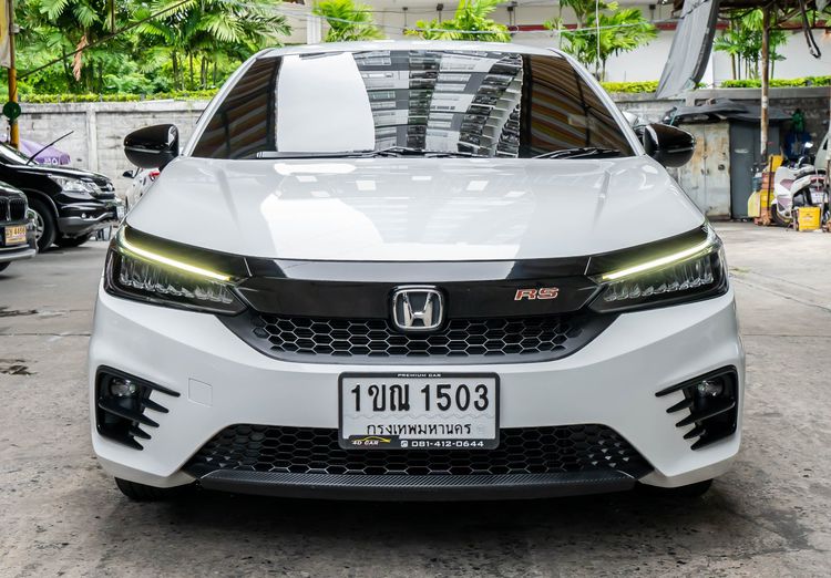 Honda City 2020 1.0 RS Sedan เบนซิน ไม่ติดแก๊ส เกียร์อัตโนมัติ ขาว