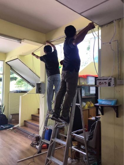 ช่างเดินสายโทรศัพท์ ช่างเดินสายไฟ ช่างเดินสายแลนโทร0897728004ช่างศรารักษ์ รูปที่ 11