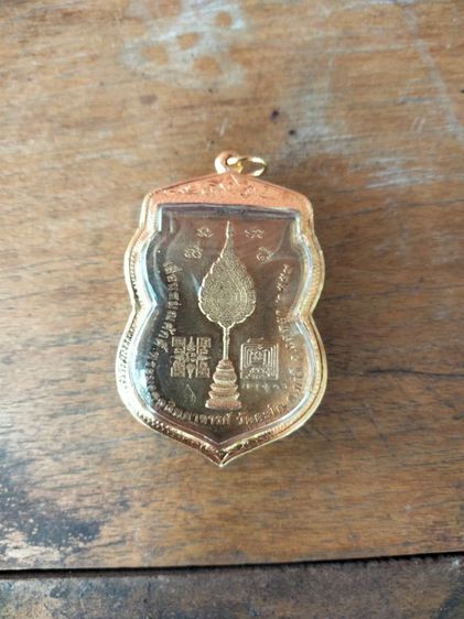 เหรียญหลวงพ่อรวย เนื้อทองทิพย์ เลี่ยมทอง รุ่นเลื่อนสมณศักดิ์ ปี 2559 วัดตะโก อยุธยา รูปที่ 7