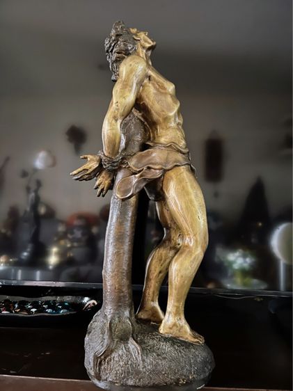 Saint Sebastian Brass Sculpture Italy รูปปั้นทองเหลือง นักบุญเซบาสเตียน รูปที่ 8