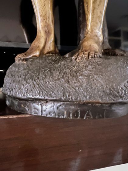 Saint Sebastian Brass Sculpture Italy รูปปั้นทองเหลือง นักบุญเซบาสเตียน รูปที่ 5