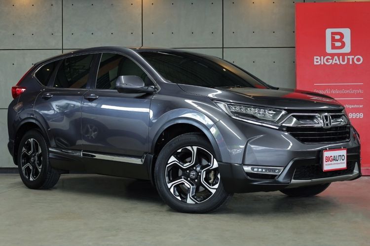 Honda CR-V 2019 1.6 DT EL 4WD Utility-car ดีเซล ไม่ติดแก๊ส เกียร์อัตโนมัติ เทา