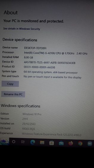 Ram 8 G สภาพสวย แรง พร้อมใช้  Acer Intel Core i5 HD 1 TB.  Nvidia 2 G. การ์ดจอ แยก แบ็ตเก็บไฟ 5 ชั่วโมง                                                                                    รูปที่ 11