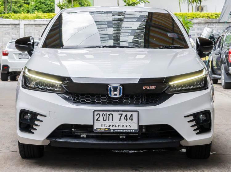 Honda City 2021 1.0 RS Sedan ไฮบริด เกียร์อัตโนมัติ ขาว