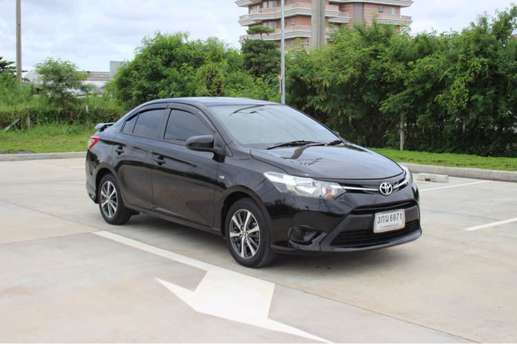Toyota Vios 2014 1.5 J Sedan เบนซิน ไม่ติดแก๊ส เกียร์อัตโนมัติ ดำ