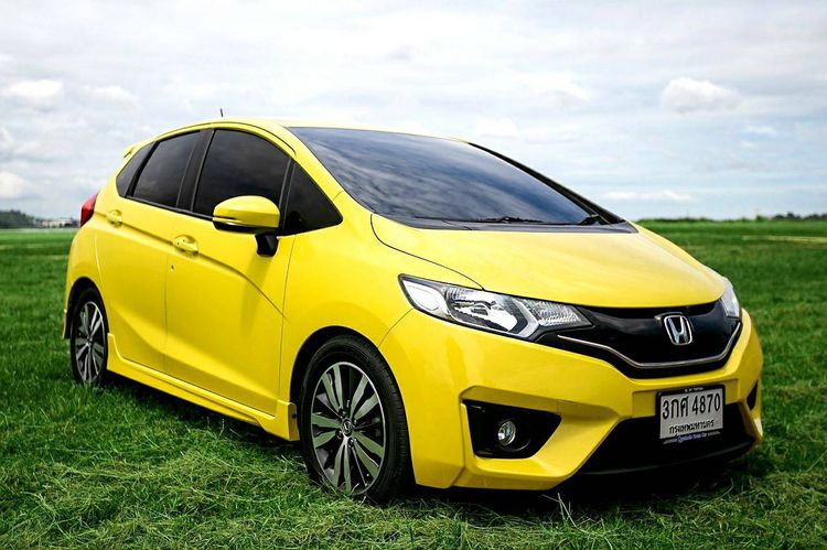 รถ Honda Jazz 1.5 SV Plus i-VTEC สี เหลือง