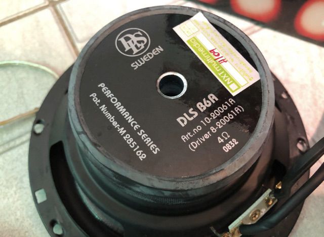 ลำโพง DLS รุ่น B6A 2WAY Stereo Performance Series ลำโพง 6.5 นิ้ว ของแท้ มือสอง สภาพเหมือนใหม่ รูปที่ 4