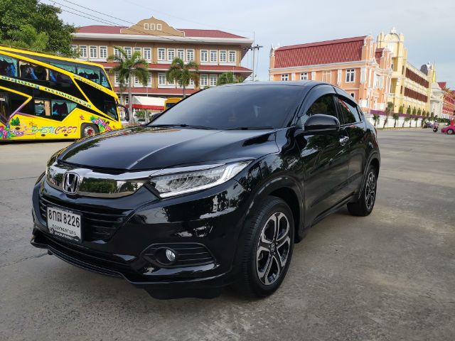 Honda HR-V 2019 1.8 EL Van เบนซิน ไม่ติดแก๊ส เกียร์อัตโนมัติ ดำ