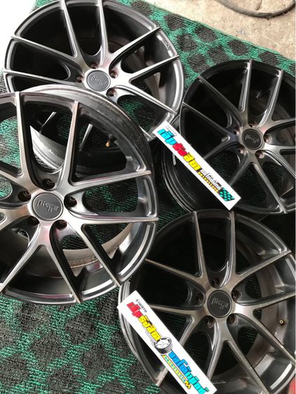 ล้อแม็กแท้ขอบ19 NICHE MISANO 5รู112 หน้า8.5 หลัง9.5 รูปที่ 7
