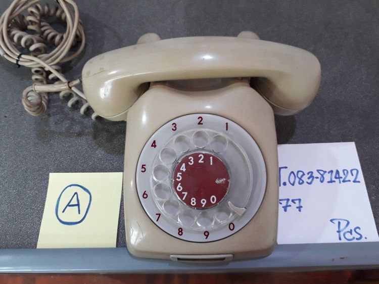 อื่นๆ ขายโทรศัพท์บ้านโบราณแบบหมุนยี่ห้อ ERICSSONสภาพสวย เป็นงานโชว์ใช้งานไม่ได้ อายุการใช้งานนานกว่า 40ปี