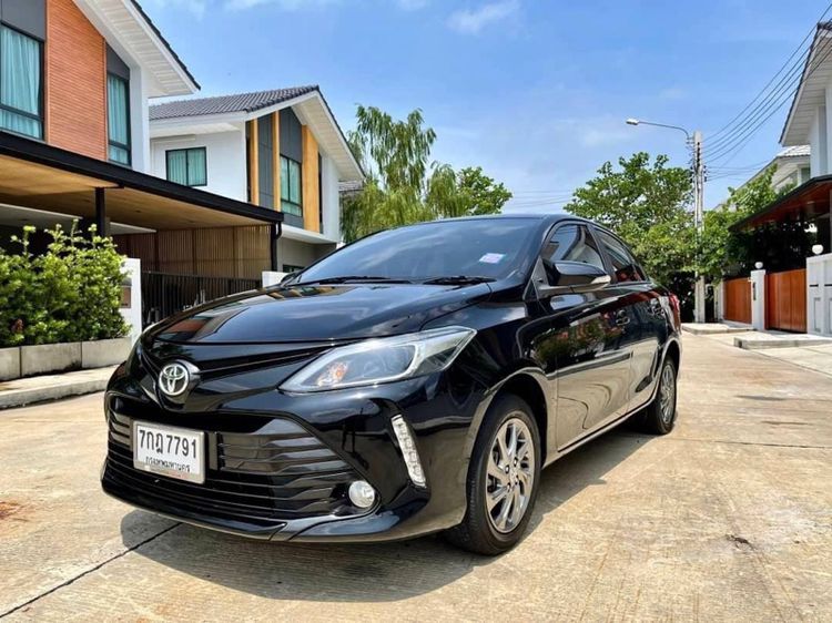 Toyota Vios 2018 1.5 G Sedan เบนซิน ไม่ติดแก๊ส เกียร์อัตโนมัติ ดำ