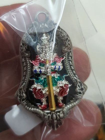 เหรียญจำปีพุทธศิลป์ ท้าวเวสสุวรรณโณ รุ่นทวิเทวา รูปที่ 7