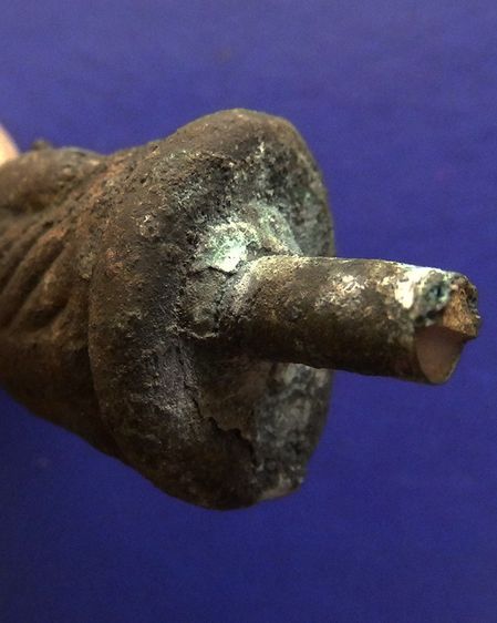 รูปหล่อหลวงพ่อเงิน รุ่นปืนแตก วัดคงคาราม (บางคลานใต้) ตัดจากช่อกรรมการ รูปที่ 9