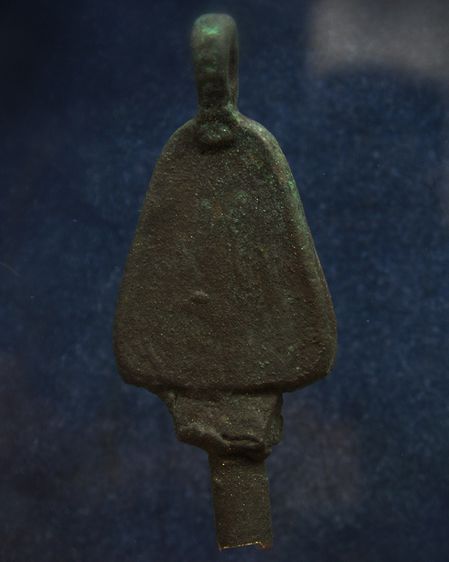 เหรียญหล่อจอบใหญ่ หลวงพ่อเงิน รุ่นปืนแตก วัดคงคาราม (บางคลานใต้) ตัดจากช่อกรรมการ รูปที่ 16