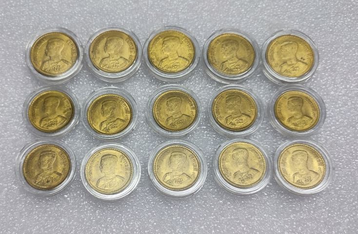 เหรียญไทย เหรียญ 25,50 สต. ปี 2500