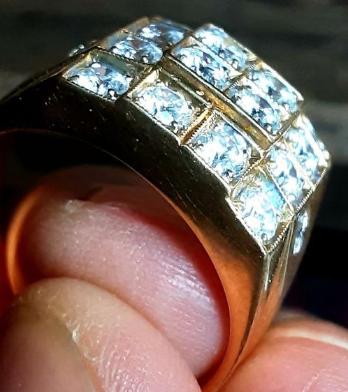 แหวนทอง เพชร18เม็ด สองกะรัตกว่า สวยงามมาก รูปที่ 18