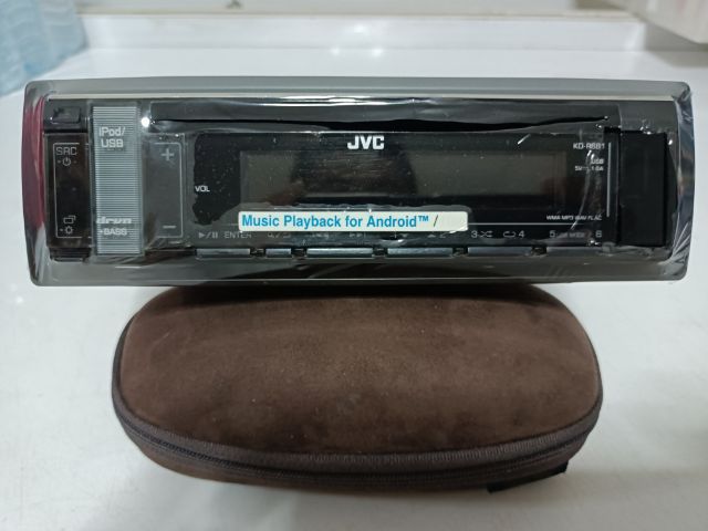 ขายวิทยุรถยนต์ 1 din มือสอง ยี่ห้อ JVC รุ่น KD-R681 สภาพดี (มี 2 เครื่อง)