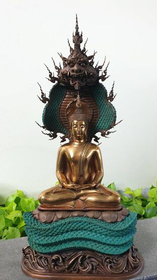 พระนาคปรก ครูบาอริยชาติ วัดแสงแก้วโพธิญาณ เชียงราย รูปที่ 2