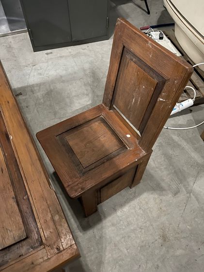 ชุดโต๊ะไม้สัก เก้าอี้ 3 ตัว รูปที่ 4