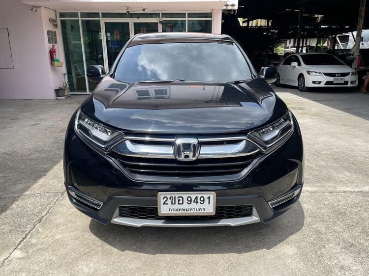 Honda CR-V 2018 1.6 DT EL 4WD Utility-car ดีเซล ไม่ติดแก๊ส เกียร์อัตโนมัติ ดำ รูปที่ 2