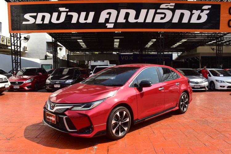 Toyota Altis 2019 1.8 GR Sport CVT Sedan เบนซิน ไม่ติดแก๊ส เกียร์อัตโนมัติ แดง รูปที่ 1