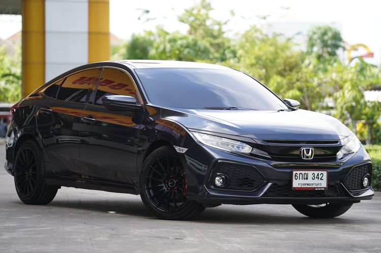 Honda Civic 2016 1.8 EL i-VTEC Sedan เบนซิน ไม่ติดแก๊ส เกียร์อัตโนมัติ ดำ
