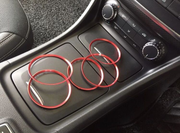 ชุดแต่ง AMG Package ขอบวงแหวนช่องแอร์ Benz CLA W117 GLA W156 A Class W176 B Class W246 C Class W205 GLC W253 รูปที่ 5