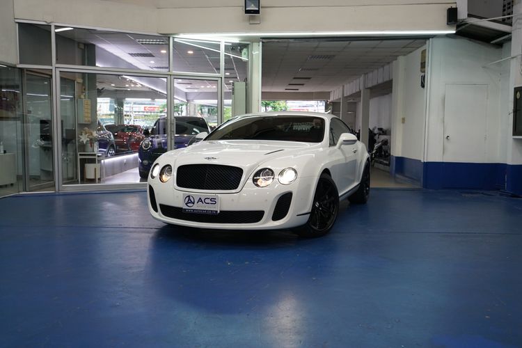 รถ Bentley Continental 6.0 Supersports 4WD สี ขาว