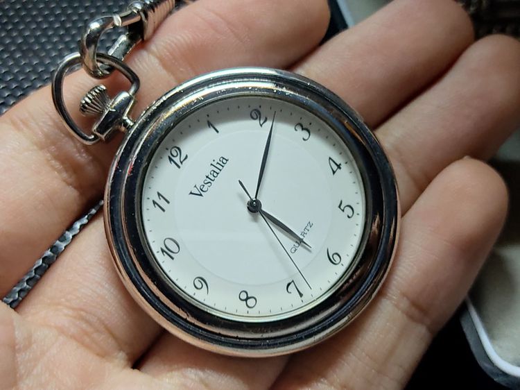นาฬิกาพกเนื้อเงิน vestaria silver 925 รูปที่ 9
