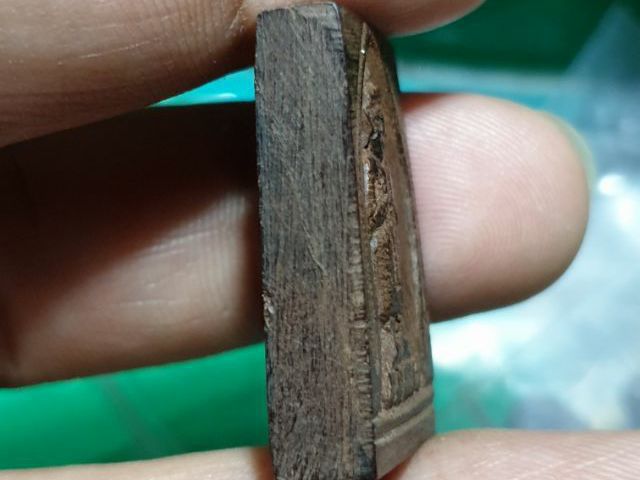 พระพุทธปางพนมมือ แกะจากไม้ สภาพเก่ามีอายุ หายากสวยสมบูรณ์ รูปที่ 11