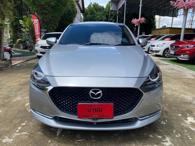 Mazda Mazda 2 2021 1.3 Skyactiv-G Sedan เบนซิน ไม่ติดแก๊ส เกียร์อัตโนมัติ บรอนซ์เงิน