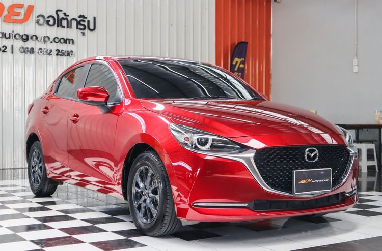 Mazda Mazda 2 2020 1.3 Skyactiv-G Sedan เบนซิน เกียร์อัตโนมัติ แดง