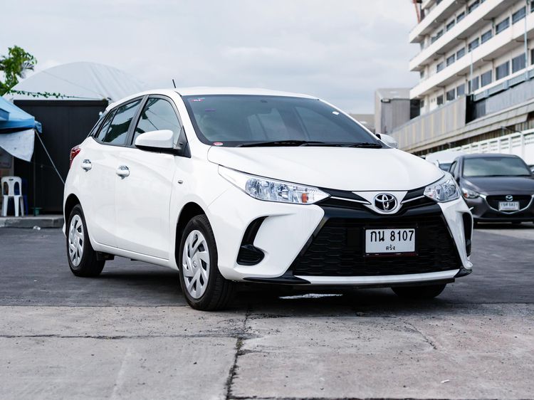 Toyota Yaris 2020 1.2 Entry Utility-car เบนซิน ไม่ติดแก๊ส เกียร์อัตโนมัติ ขาว